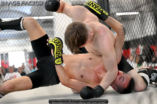 2023-04-15 Milano in the Cage 10 01816 Gabriele De Ciglio-Domenico De Fuccia